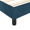 vidaXL Struttura Letto a Rete a Molle Blu Scuro 100x200 cm in Velluto