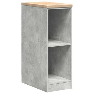 vidaXL Armadietto da Garage Grigio cemento 30x51x85 cm