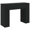 vidaXL Tavolino da salotto Nero 102 x 35 x 75 cm Legno ingegnerizzato