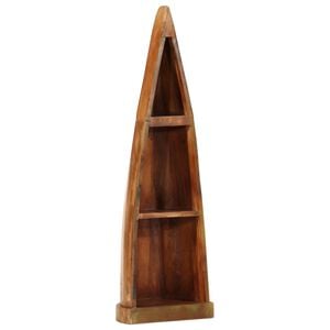 vidaXL Mobile a Barca 39x27x127 Legno Massello di Recupero