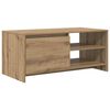vidaXL Tavolino da salotto Rovere Artigianale 102 x 50 x 45 cm