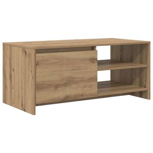 vidaXL Tavolino da salotto Rovere Artigianale 102 x 50 x 45 cm