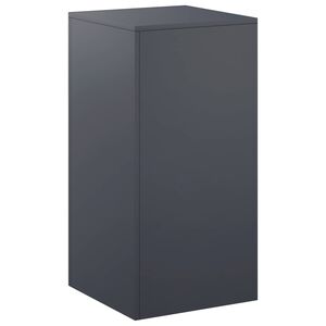 vidaXL Supporto per piante Antracite 40 x 40 x 80 cm Acciaio Inox