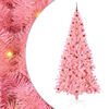 vidaXL Albero di Natale con 300 LED con supporto Rosa 240 cm PVC