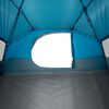 vidaXL Tenda da Campeggio a Cupola per 4 Persone Blu Impermeabile
