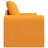 vidaXL Divano letto Giallo Scuro 98 x 71 x 83 cm Velluto