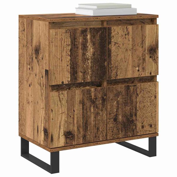vidaXL Credenza Legno vecchio 60 x 35 x 70 cm