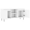 vidaXL Mobile Porta TV Bianco 104x35x50 cm in Legno Multistrato