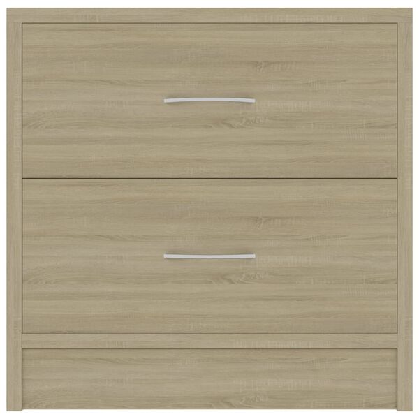 vidaXL Comodino Rovere Sonoma 40x30x40 cm in Legno Multistrato