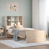 vidaXL Letto Libreria senza Materasso 90x200 cm Legno Massello Pino