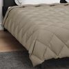 vidaXL Duvet Invernale Grigio chiaro 220 x 240 cm Microfibra