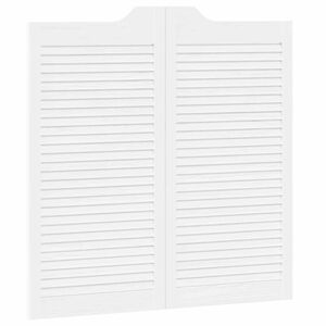 vidaXL Porte Swing Bianco 100 x 50 cm Legno Massello di Pino