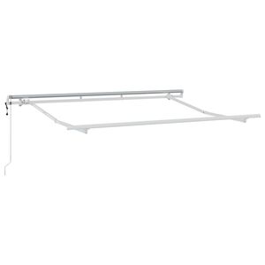vidaXL Struttura della tenda Bianco 3 x 2 m Metallo