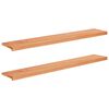 vidaXL Soglie per finestre 2 pz Verniciato 140 x 25 x 2 cm