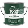 vidaXL Vernice per legno Verde 2,5 L Stampa da parete