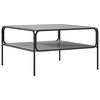 vidaXL Tavolo laterale Sonoma grigio 100 x 50 x 46 cm