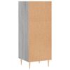 vidaXL Credenza Grigio Sonoma 34,5x32,5x90 cm in Legno Multistrato