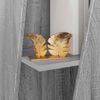 vidaXL Mensola laterale Grigio Sonoma 33 x 32 x 70,5 cm