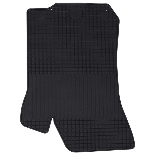 vidaXL Tappetino per Auto 4 pcs Nero &Scaron;KODA OCTAVIA I 97-04 Gomma