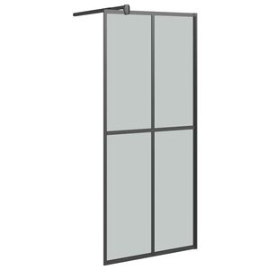vidaXL Cabina Doccia 80x195 cm con Vetro Temperato Scuro