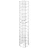 vidaXL Palo Gabbione Circolare in Acciaio Zincato &Oslash;30x150 cm