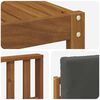 vidaXL Set di divani da esterno 10 pcs Naturale e Antracite