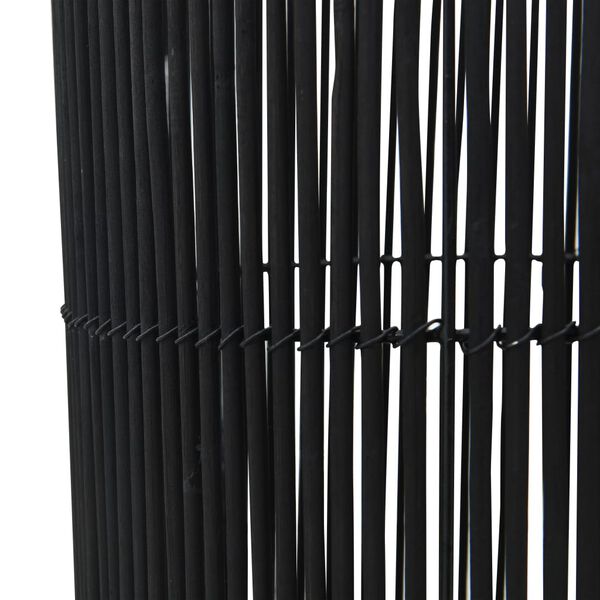 vidaXL Lampada da Pavimento in Salice Nera 52 cm E27