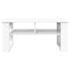 vidaXL Tavolino da salotto Bianco 96 x 54 x 44 cm Legno multistrato
