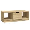 vidaXL Tavolino da Salotto Rovere Sonoma 102x50x36cm Legno Multistrato