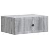 vidaXL Armadio da Notte Grigio Sonoma 49 x 34,5 x 20 cm