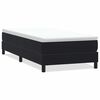 vidaXL Letto a Molle senza Materasso Nero 90x220 cm in Velluto
