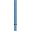 vidaXL Gazebo Professionale Pieghevole 3x6 m Acciaio Bianco