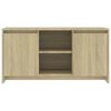 vidaXL Mobile Porta TV Rovere Sonoma 102x37,5x52,5 cm in Truciolato
