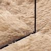 vidaXL Tappeto Shaggy a Pelo Lungo NAVARRA Beige 240x340 cm poliestere