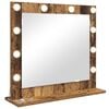 vidaXL Specchio da Vanit&agrave; Rettangolare Legno vecchio 60 x 55 x 18 cm