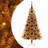 vidaXL Albero di Natale Oro 120 cm PET