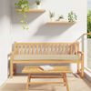 vidaXL Cuscino per pallet Beige 200 x 40 x 8 cm Tessuto Oxford