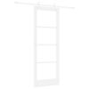 vidaXL Porta scorrevole Bianco 78 x 211 cm