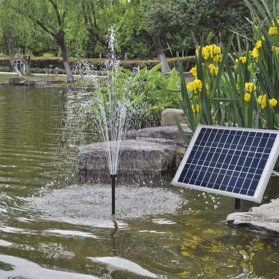 Pannello solare stagno piscina pompa ad acqua fontana Kit 20 W