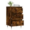 vidaXL Credenza Rovere Fumo 40x35x70 cm in Legno Multistrato