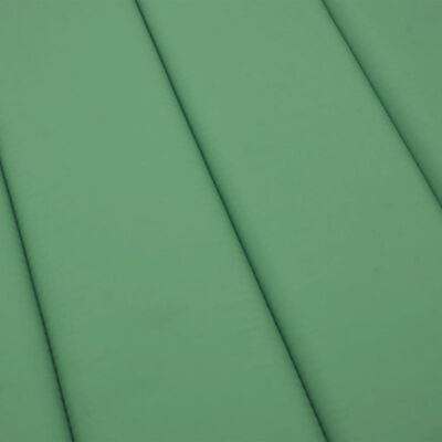 vidaXL Cuscino per Lettino Verde 200x70x3 cm in Tessuto Oxford