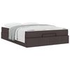 vidaXL Struttura letto con materasso con materasso 2 pcs Tanno Tessuto