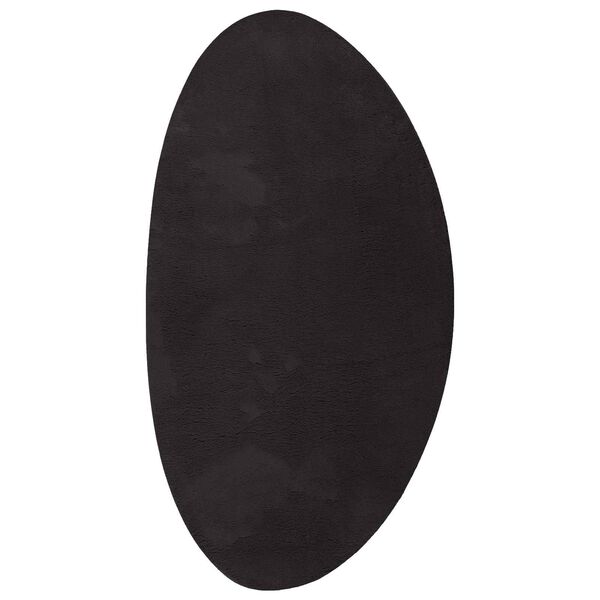 vidaXL Tappeto HUARTE Nero 80 x 150 cm Poliestere