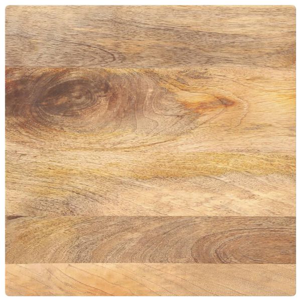 vidaXL Piano per Tavolo 50x50x3,8 cm Quadrato Legno Massello di Pino