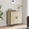 vidaXL Credenza Rovere Sonoma 78x35,5x74,5 cm in Legno Multistrato
