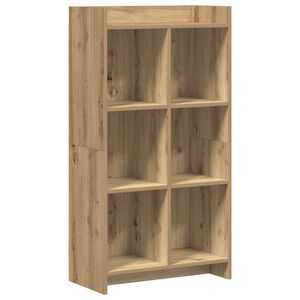 vidaXL Libreria 6 livelli 59 x 30 x 111 cm Legno ingegnerizzato