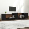 vidaXL Mobile Porta TV Nero 158,5x36x45 cm in Legno Multistrato