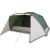 vidaXL Tenda da Campeggio a Cupola per 6 Persone Verde Impermeabile