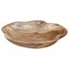 vidaXL Portafrutta JEPARA Marrone Teak &Oslash; 30 cm