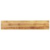 vidaXL Piano per Tavolo 160x40x3,8 cm Rettangolare Legno Mango Grezzo